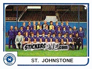 Sticker Team - UK Football 1983-1984 - Panini