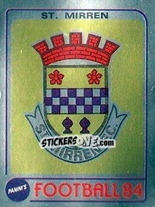 Sticker Badge - UK Football 1983-1984 - Panini