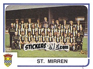 Figurina Team - UK Football 1983-1984 n. 519 - Panini