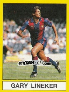 Sticker Gary Lineker - UK Football 1986-1987 - Panini