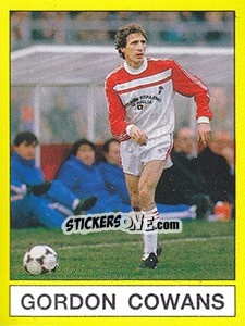 Figurina Gordon Cowans - UK Football 1986-1987 - Panini