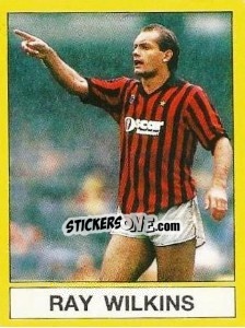 Sticker Ray Wilkins - UK Football 1986-1987 - Panini