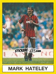 Cromo Mark Hateley - UK Football 1986-1987 - Panini