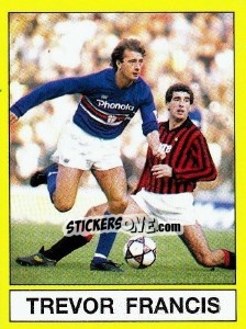 Sticker Trevor Francis - UK Football 1986-1987 n. 456 - Panini