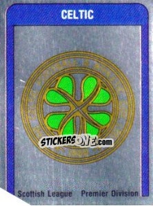 Sticker Celtic Badge - UK Football 1986-1987 n. 467 - Panini