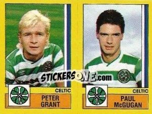 Sticker Grant / McGugan - UK Football 1986-1987 n. 468 - Panini