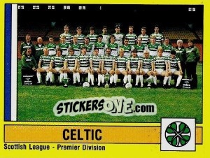 Sticker Team Photo - UK Football 1986-1987 - Panini