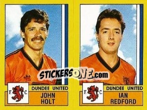 Sticker Holt / Redford - UK Football 1986-1987 n. 499 - Panini