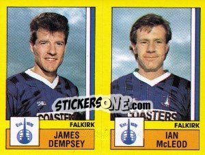 Sticker Dempsey / McLeod - UK Football 1986-1987 n. 504 - Panini