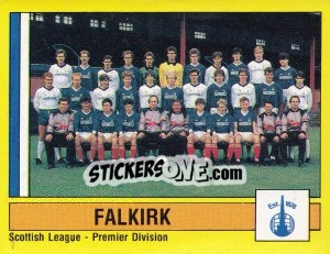 Figurina Team Photo - UK Football 1986-1987 - Panini