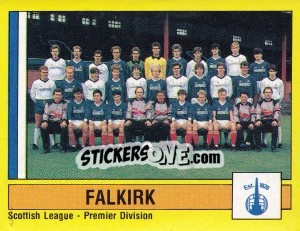 Cromo Team Photo - UK Football 1986-1987 - Panini