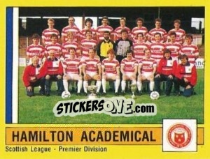 Sticker Team Photo - UK Football 1986-1987 - Panini