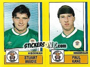 Figurina Beedie / Kane - UK Football 1986-1987 n. 533 - Panini