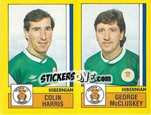 Figurina Harris / McCluskey - UK Football 1986-1987 n. 536 - Panini
