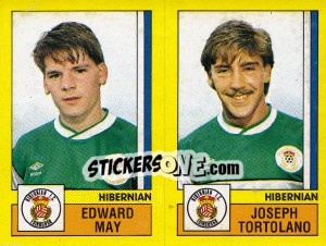 Sticker May / Tortolano - UK Football 1986-1987 - Panini