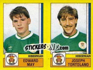 Figurina May / Tortolano - UK Football 1986-1987 n. 537 - Panini