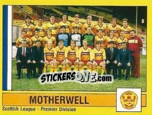 Cromo Team Photo - UK Football 1986-1987 n. 543 - Panini