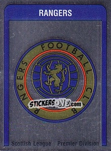 Sticker Rangers Badge - UK Football 1986-1987 n. 548 - Panini
