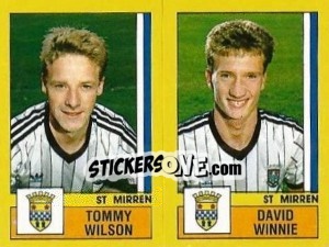 Cromo Wilson / Winnie - UK Football 1986-1987 - Panini