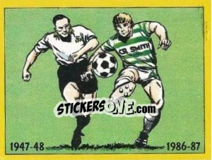 Sticker Celtic - UK Football 1986-1987 - Panini