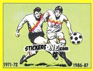 Sticker Clydebank - UK Football 1986-1987 - Panini