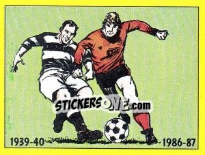 Sticker Dundee United - UK Football 1986-1987 - Panini