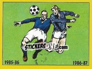 Sticker Falkirk - UK Football 1986-1987 - Panini