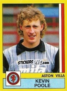 Sticker Kevin Poole - UK Football 1986-1987 n. 24 - Panini