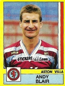 Cromo Andy Blair - UK Football 1986-1987 - Panini