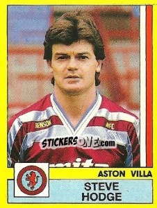 Figurina Steve Hodge - UK Football 1986-1987 n. 34 - Panini