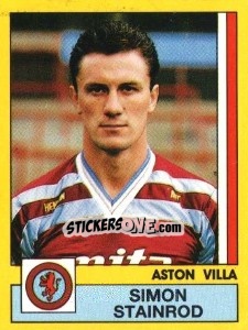 Sticker Simon Stainrod - UK Football 1986-1987 n. 36 - Panini
