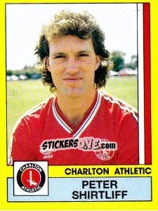 Cromo Peter Shirtliff - UK Football 1986-1987 - Panini