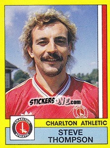 Sticker Steve Thompson - UK Football 1986-1987 n. 43 - Panini