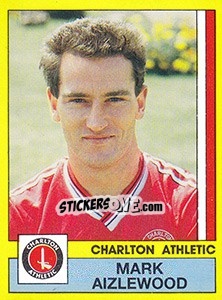 Figurina Mark Aizlewood - UK Football 1986-1987 n. 44 - Panini