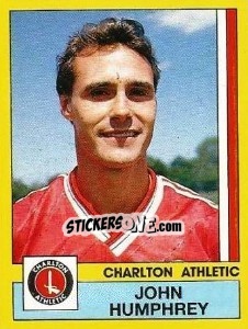 Sticker John Humphrey - UK Football 1986-1987 n. 45 - Panini