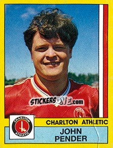 Sticker John Pender - UK Football 1986-1987 n. 46 - Panini