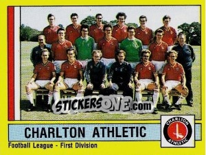 Sticker Team Photo - UK Football 1986-1987 - Panini