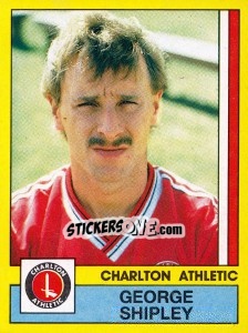 Cromo George Shipley - UK Football 1986-1987 n. 48 - Panini