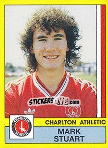 Cromo Mark Stuart - UK Football 1986-1987 n. 50 - Panini
