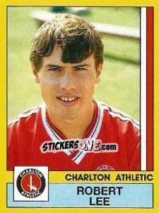 Sticker Robert Lee - UK Football 1986-1987 n. 52 - Panini