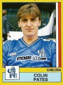 Cromo Colin Pates - UK Football 1986-1987 n. 58 - Panini