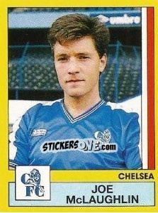 Sticker Joe McLaughlin - UK Football 1986-1987 - Panini