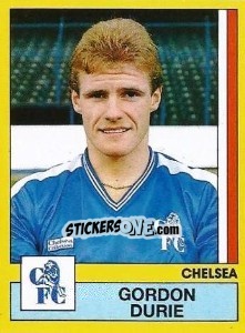 Sticker Gordon Durie - UK Football 1986-1987 n. 62 - Panini