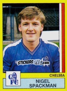 Sticker Nigel Spackman - UK Football 1986-1987 n. 65 - Panini