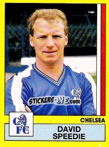 Sticker David Speedie - UK Football 1986-1987 - Panini