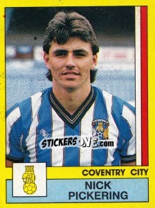 Cromo Nick Pickering - UK Football 1986-1987 - Panini