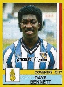 Sticker Dave Bennett - UK Football 1986-1987 n. 83 - Panini
