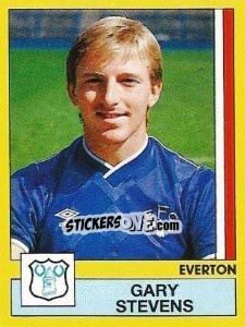 Sticker Gary Stevens - UK Football 1986-1987 - Panini