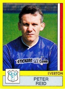 Figurina Peter Reid - UK Football 1986-1987 - Panini