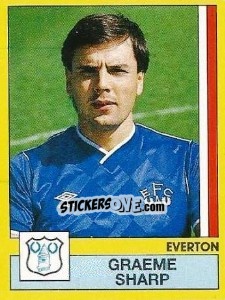 Sticker Graeme Sharp - UK Football 1986-1987 n. 99 - Panini